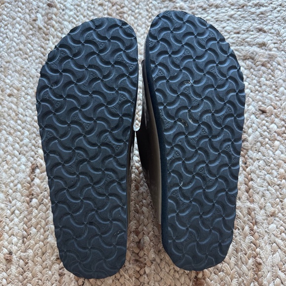 Birkenstock Papillio Arizona Platform Sandals – Patent Beige 🤎 - Picture 7 of 8